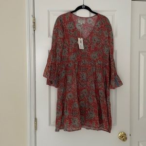 Johnny Was floral print dress